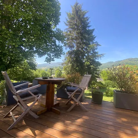 & Grande Terrasse Privees, Vue Montagne - Bella Rosa بيت خشبي