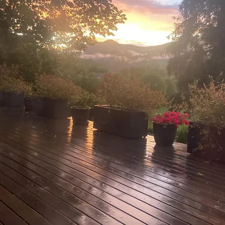 بيت خشبي & Grande Terrasse Privees, Vue Montagne - Bella Rosa *